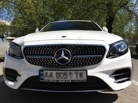 Mercedes-Benz E 220 2017 - установка решетки радиатора Diamond E43 от AMG