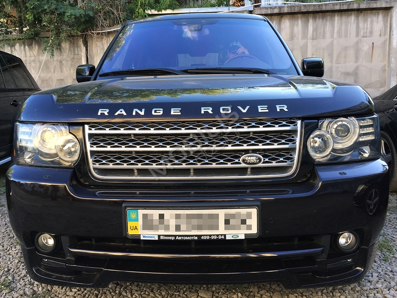 Range Rover VOGUE 2012 - установка аэродинамического обвеса STERTECH