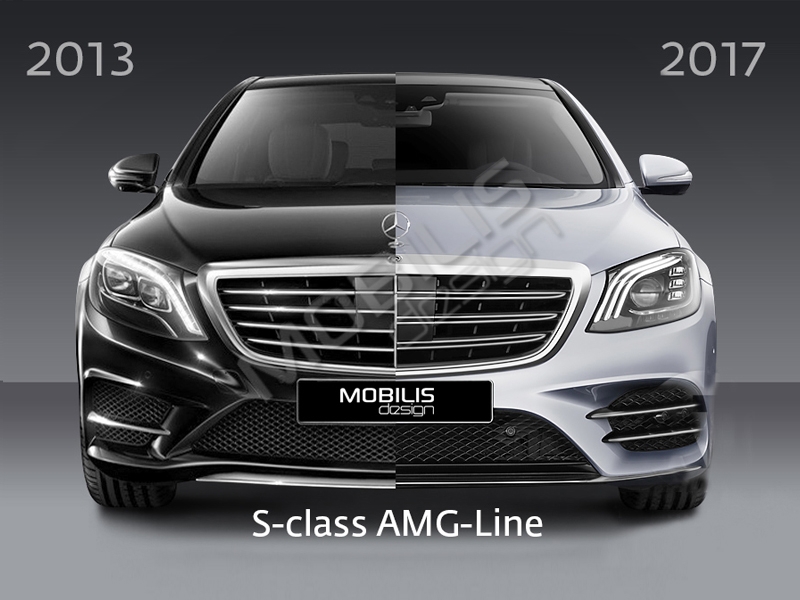 Рестайлинг комплект AMG для Mercedes-Benz S-Class W222