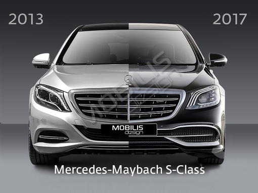Рестайлинг комплект Maybach для Mercedes-Benz S-Class W222