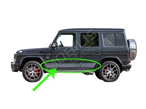 Наклейка Edition 463 для Mercedes-Benz G-Class W463 2015+